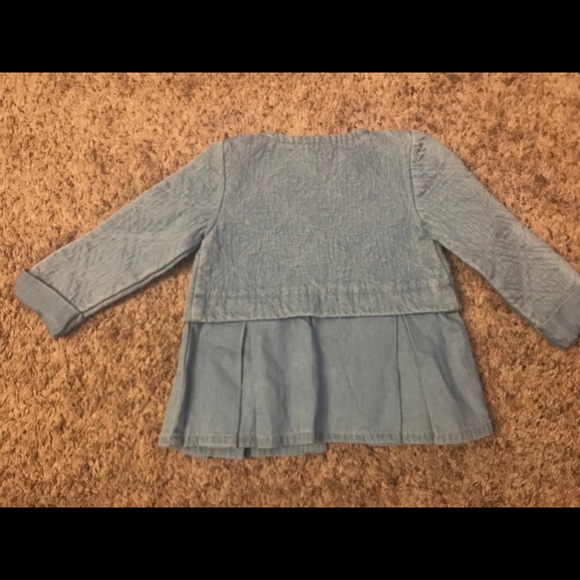 Taharai Baby Girl Chambray Jacket - Picture 4 of 6